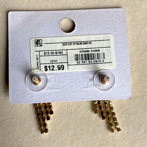 BaubleBar Dangle Earnings by SugarFix - Two pairs! - Picture 6 of 7